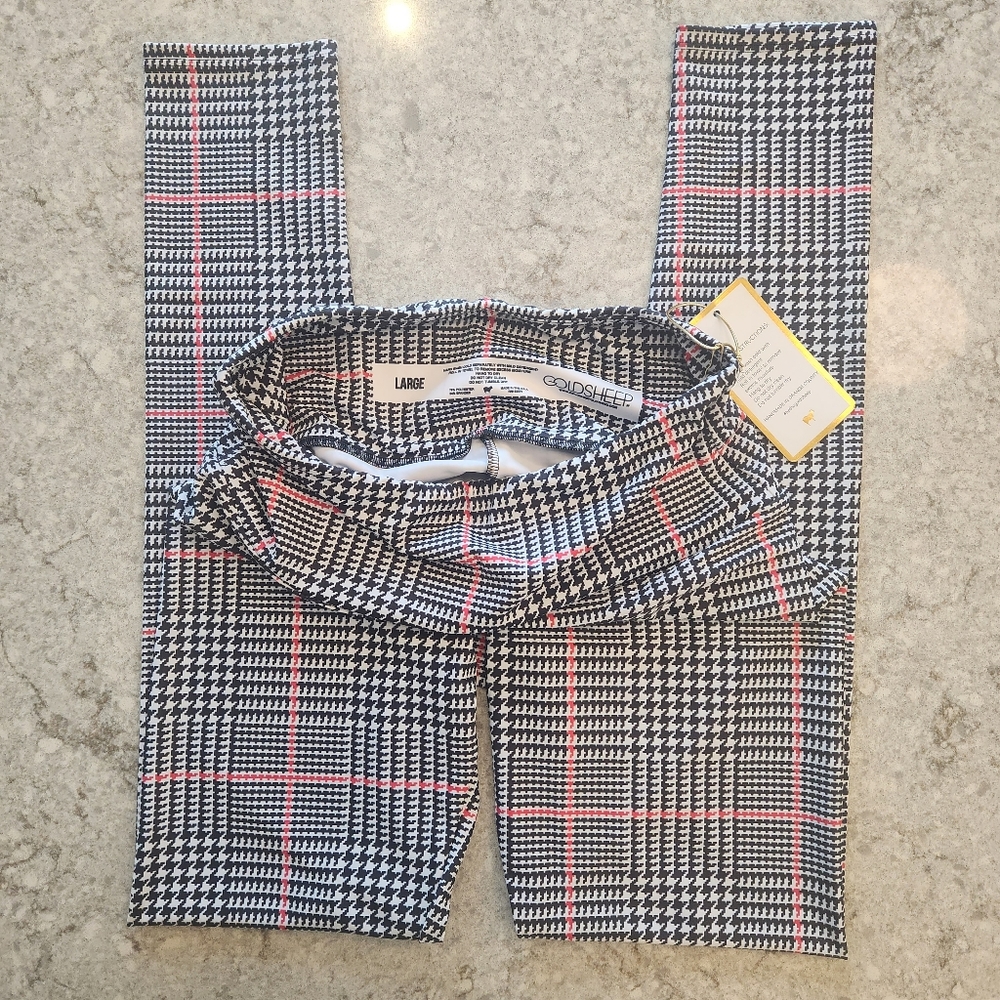 GOLDSHEEP CLASSIC PLAID LEGGINGS